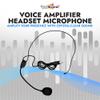 Voicebooster Speak Out Headset Microphone Lightweight Adjustable Boom Mic with Feedback Control - 3.5mm Plug for Voice Amplifiers for Public Speaking, Classroom Teaching, Tour Guiding view 2