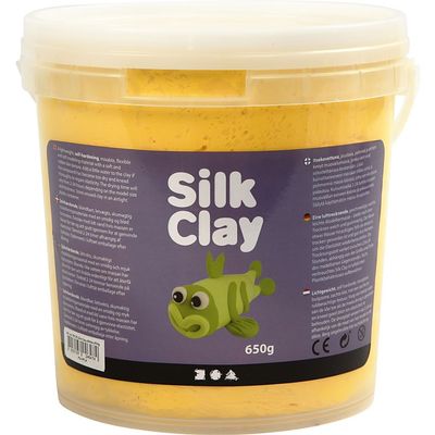 Silk Clay, Yellow, 650g