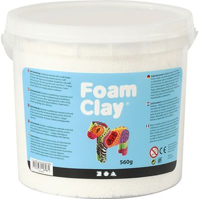 Foam Clay, White, 560g