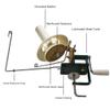 Stanwood Needlecraft Large Metal Yarn/Fiber/Wool/String Ball Winder - 10 oz view 3