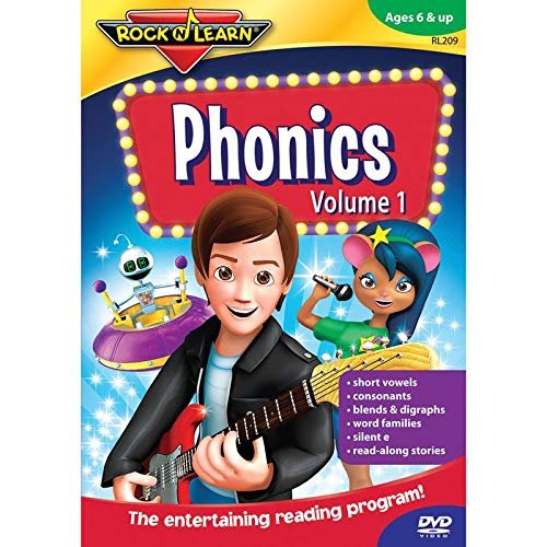 ROCK N LEARN Phonics Volume 1 DVD