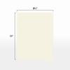 LUXPaper 8.5" x 11" Cardstock | Letter Size | Natural | 80lb. Cover | 1,000 Qty view 2