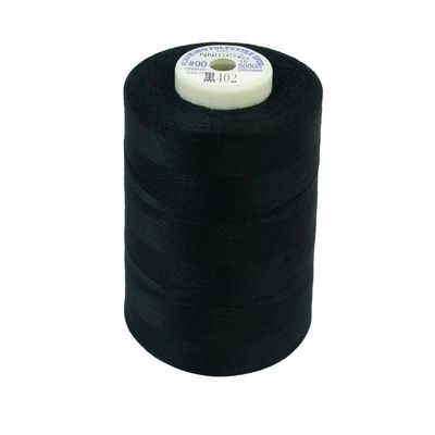 Fujix King Spun (Polyester sewing thread # 90/5000 m Col. 402 Black