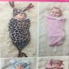 Simplicity 1898 Babies Swaddling Sacks Sewing Pattern, Size A (XXS-XS) view 2