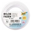 SWEMNED Folia 12916 - Nylonfaden auf Spule, Transparent, ca. 0,16 mm x 100 m, Tragkraft 0,85 kg, kaum sichtbarer Faden Ideal fr Mobiles, Schmuck, zur Dekoration USW. view 1