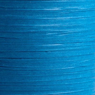Italian Options Paper Raffia Ribbon 7mm x 100M - Royal Blue