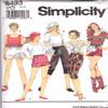 Misses Capri Pants Or Shorts And Top Simplicity Sewing Pattern 8493 (Size N: 10-14) view 1