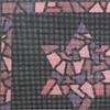 Pepita Needlepoint kit: Tallit Stained Glass Bordeaux, 12" x 10" view 3