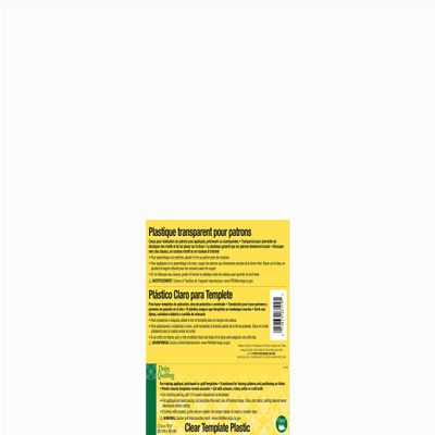 Dritz 3119 Plastic Clear Template Transparent, 12 x 18 Inch