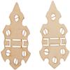 Kaisercraft Laser Cut Wood Flourish, Medium Hinges, 2/Pack view 1