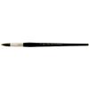Silver Brush 6400-12 Black Pearl Mightlon Synthetic Long Handle Brush, Round, Size 12 view 1