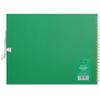 Maruman Art Spiral Sketchbook, F2, 7.76" x 10.24", Drawing Pad with 24 Sheets of Acid-Free Thick Paper, Twin Wire Binding, Durable Green Cover, Artist Notebook for Sketching, Made in Japan view 2