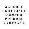 Military Alphabet Stencil Set | Large Letter Font | 10 mil | Paint Stencils for Labels and Wall Signs (Numbers) (6 inch) view 2