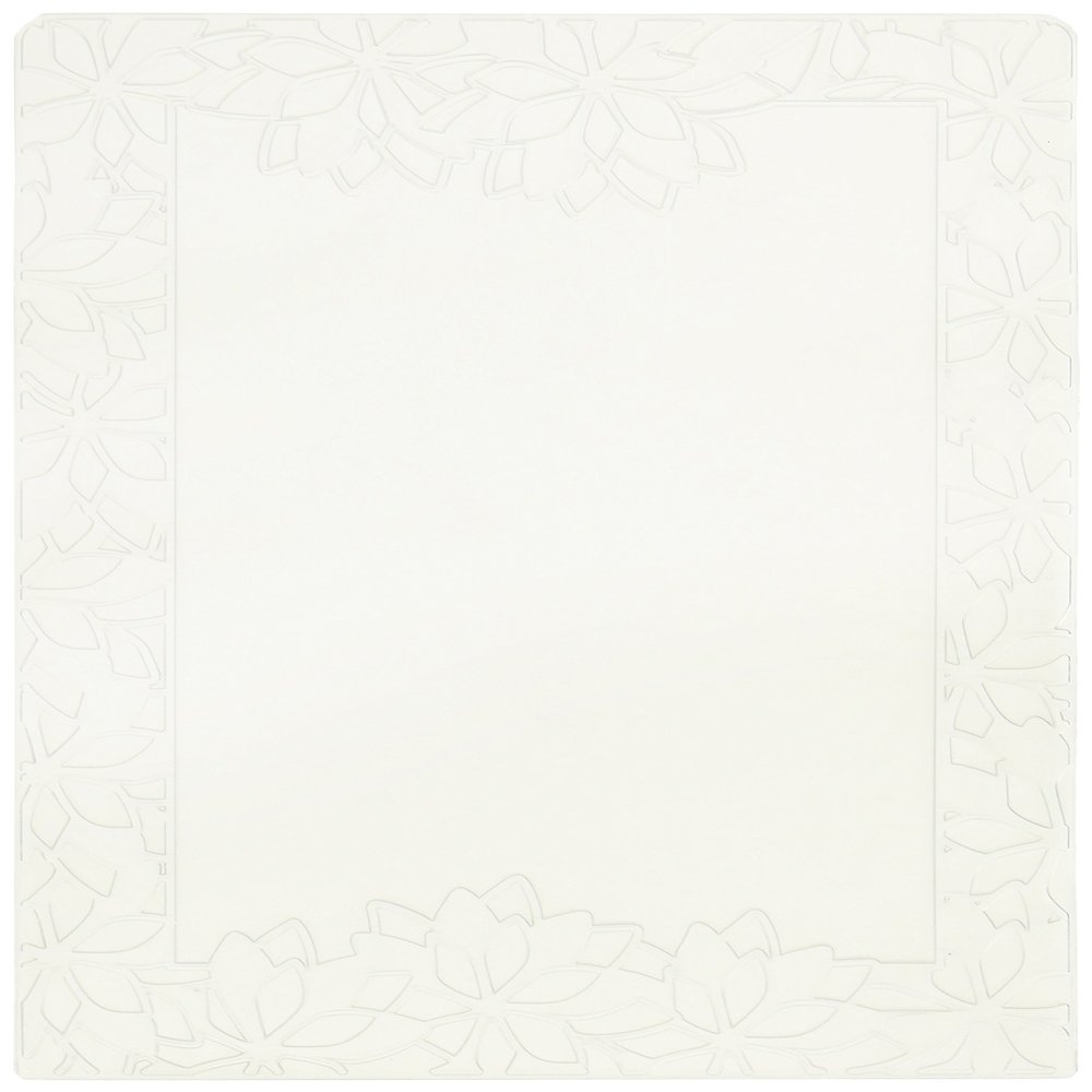Crafts-Too Embossing Folder, Poinsettia Frame