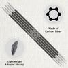 KnitPro Karbonz Double Pointed Needles 6"(15cm) | US Size 2.5 (3mm) view 2
