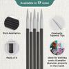 KnitPro Karbonz Double Pointed Needles 6"(15cm) | US Size 2.5 (3mm) view 3