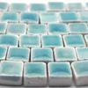 Micro Mosaic Tiles 3/16inch 5x5mm, 1000 pcs, Turquoise Blue, WG02 view 1