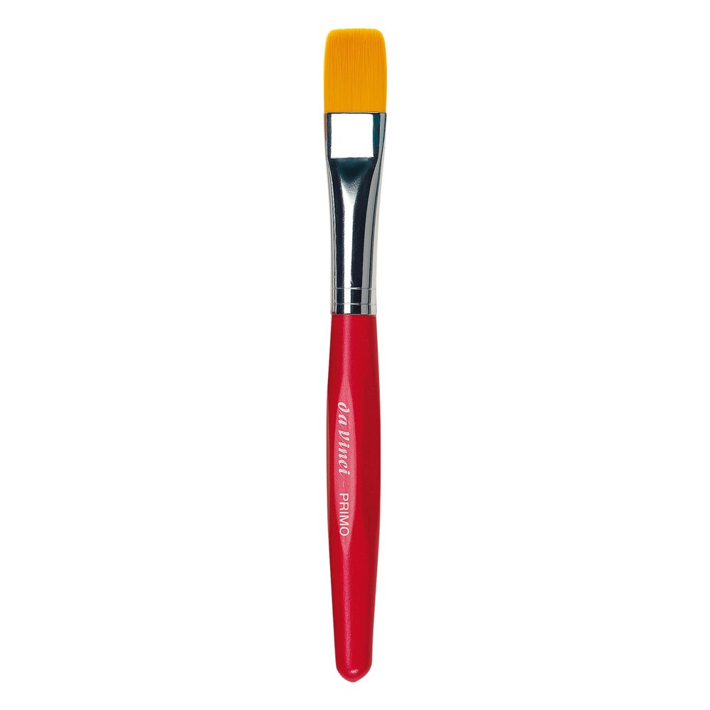 da Vinci Series 354R Primo Synthetic Flat Brush, Size 16. (354R-16)