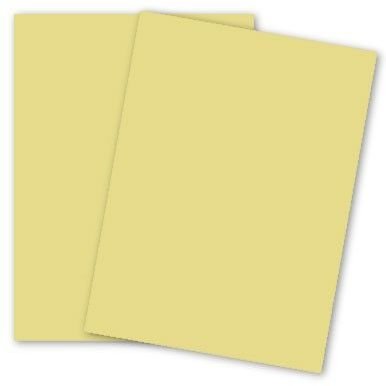 Earthchoice Canary 11-x-17 (Bristol) Cardstock Paper 250-pk - 147 GSM (67lb VB) PaperPapers Ledger size Econo Card Stock/Vellum Bristol Paper - Business, Designers, Professional and DIY