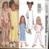 Butterick Fast & Easy Sewing Pattern - Children's Girls Top, Gown & Pants Size 6, 7, 8 - #3318 view 1