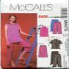 McCall's Sewing Pattern M4475 Size RR (18W-20W-22W-24W) Women's/Women Petite Top, Skirt and Pants in Two Lengths view 1