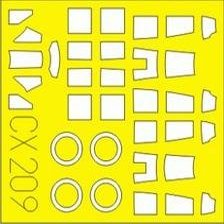 Eduard Accessories CX209 Model Building Accessory A6M2 Zero for Fine Molds/Model Graphix Kit