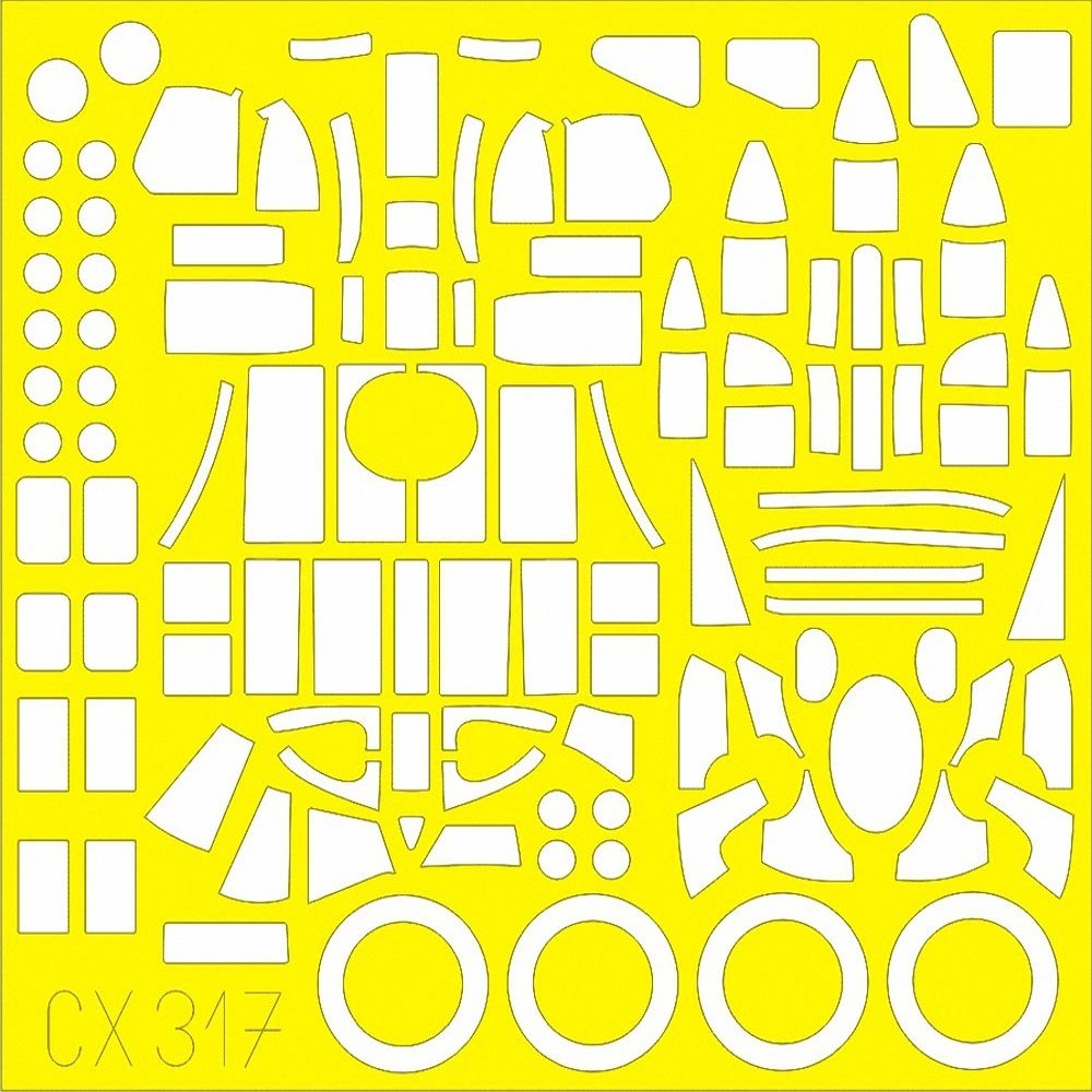 Eduard Masks 1:72 - Halifax B Mk.II (Revell) - (EDMCX317)