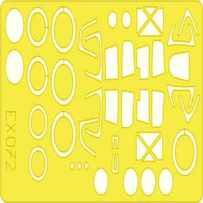 Eduard Accessories EX072 Model Building Accessory P-38 Lightning