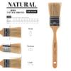 Escoda Series 8348 Artist Oil and Acrylic Paint Brush for Murals, Decorative Work & Faux Finishing, Natural Chungking Hog Bristle, Flat Triple Thick Bristle, Size 15 view 3