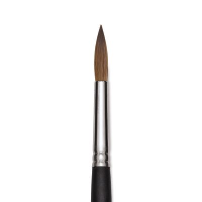 Old Holland Kolinsky Sable Brush - Round, Long Handle, Size 20