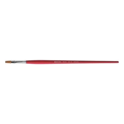 Escoda Bravo Series 3317 Artist Oil and Acrylic Paint Brush, Light Ox Hair, Flat, Size 10