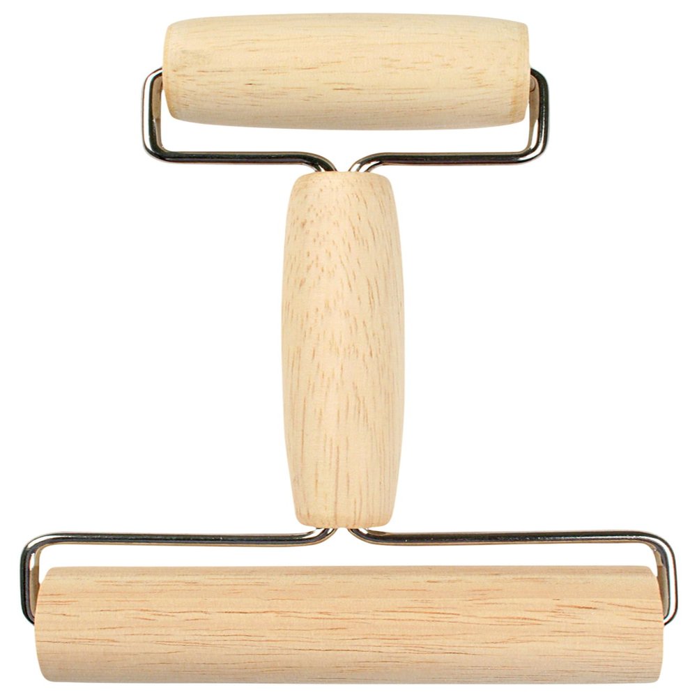 AMACO Pony Roller, 1-5/8 Inches, Hardwood, Steel Frame