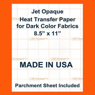 Jet Dark Transfer Paper - 11" X 17" (25 Sheets)