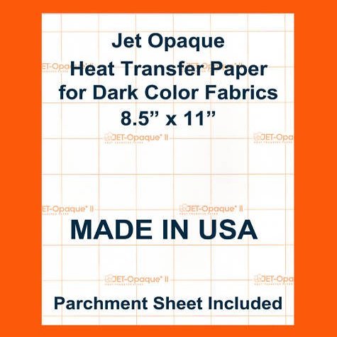 Jet Dark Transfer Paper - 11" X 17" (25 Sheets)
