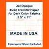 Jet Dark Transfer Paper - 11" X 17" (25 Sheets) view 1