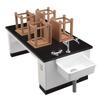 Hasegawa FA04 1/12 Figure Accessory Series, Science Room Desk and Chair, Plastic Model view 1