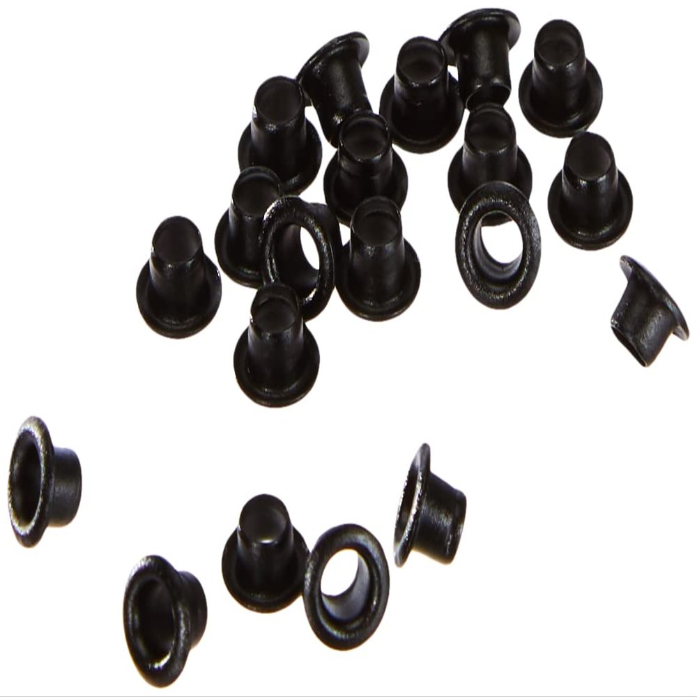 Artemio 11006190 100 mini eylets Black