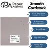 PA Paper Accents Smooth Cardstock 12" x 12" Hurricane, 74lb colored cardstock paper for card making, scrapbooking, printing, quilling and crafts, 25 piece pack view 2