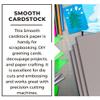 PA Paper Accents Smooth Cardstock 12" x 12" Hurricane, 74lb colored cardstock paper for card making, scrapbooking, printing, quilling and crafts, 25 piece pack view 3
