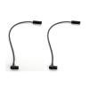 Littlite PRO2-HI Set | 18 inch Gooseneck 4 Pin XLR 5W Halogen Hi Intensity Light for Midas PRO2 1 Right 1 Left Set view 1