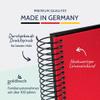 Goldbuch Bella Vista, Linen Memory, Spiral Bound, Pages, Book for Gluing, Photo Album, Paper, Red (Black Sides), 40 Schwarze Seiten view 3