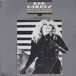 Sheet Music 1982 Does It Make You Remember Kim Carnes 258