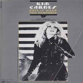 Sheet Music 1982 Does It Make You Remember Kim Carnes 258