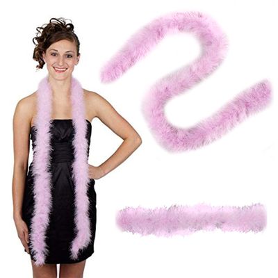 Zucker Marabou Boa Medium Weight Solid Color - Orchid