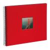 Goldbuch Bella Vista Red 34x30 40 Black S. Spiral Album 25984 view 1