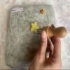 heidifeathers Wooden Needle Felting Handle - for 6 Needles (Needles not Included) view 4