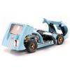 1966 Ford GT 40 MK II RHD (Right Hand Drive) #1 Light Blue Miles - Hulme Le Mans 1/18 Diecast Model Car by Shelby Collectibles view 4