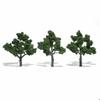 Woodland Scenics Asmb Tree Medium Green 4-5" view 1