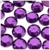 The Crafts Outlet 1,000pc Rhinestones Round 20mm - Purple Amethyst view 1