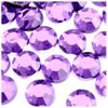 The Crafts Outlet 1,000pc Rhinestones Round 20mm - Purple Amethyst view 2